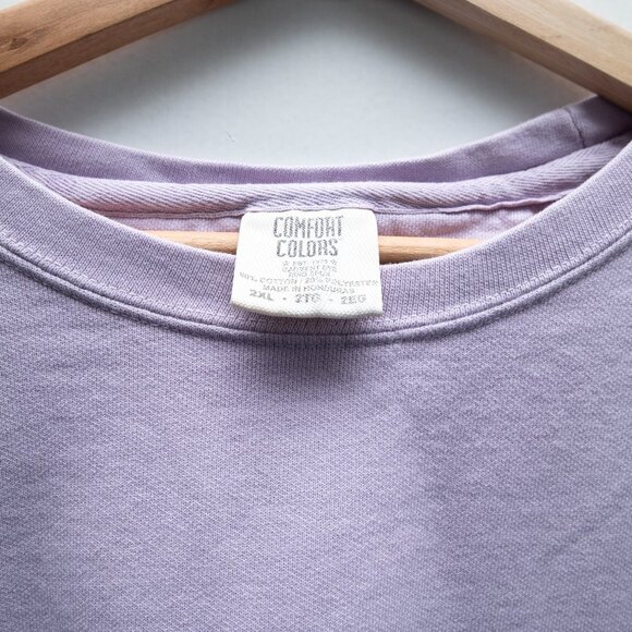 Stoney Clover Newport Beach Crewneck Sweatshirt Lavender - Picture 3 of 6